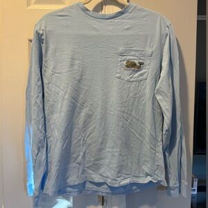 Vineyard Vines Whale Dog Pocket Long-Sleeve Shirt